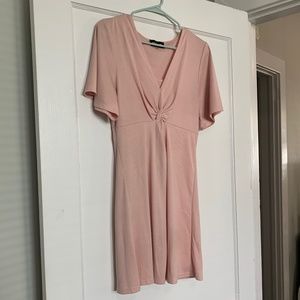 Pink Mini Dress